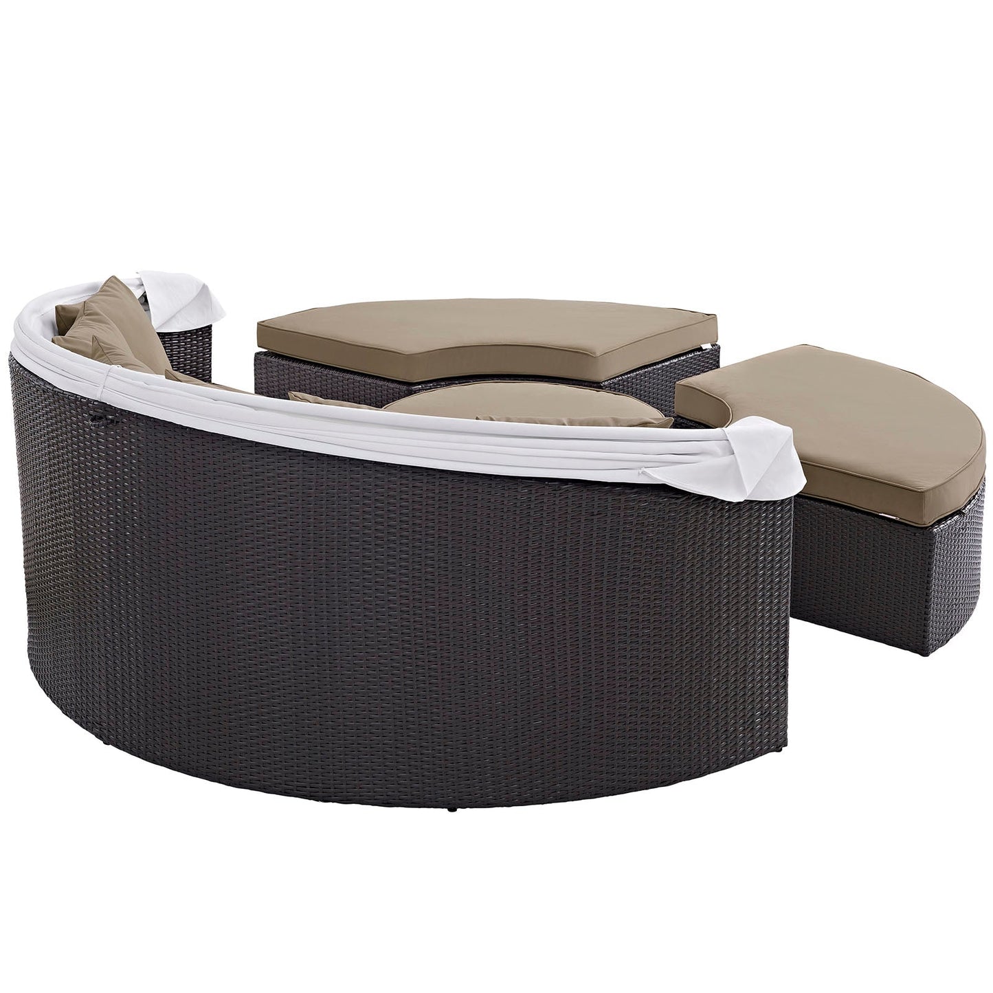 Modway Quest Canopy Outdoor Patio Daybed | Outdoor Patio Daybed | Modishstore-20