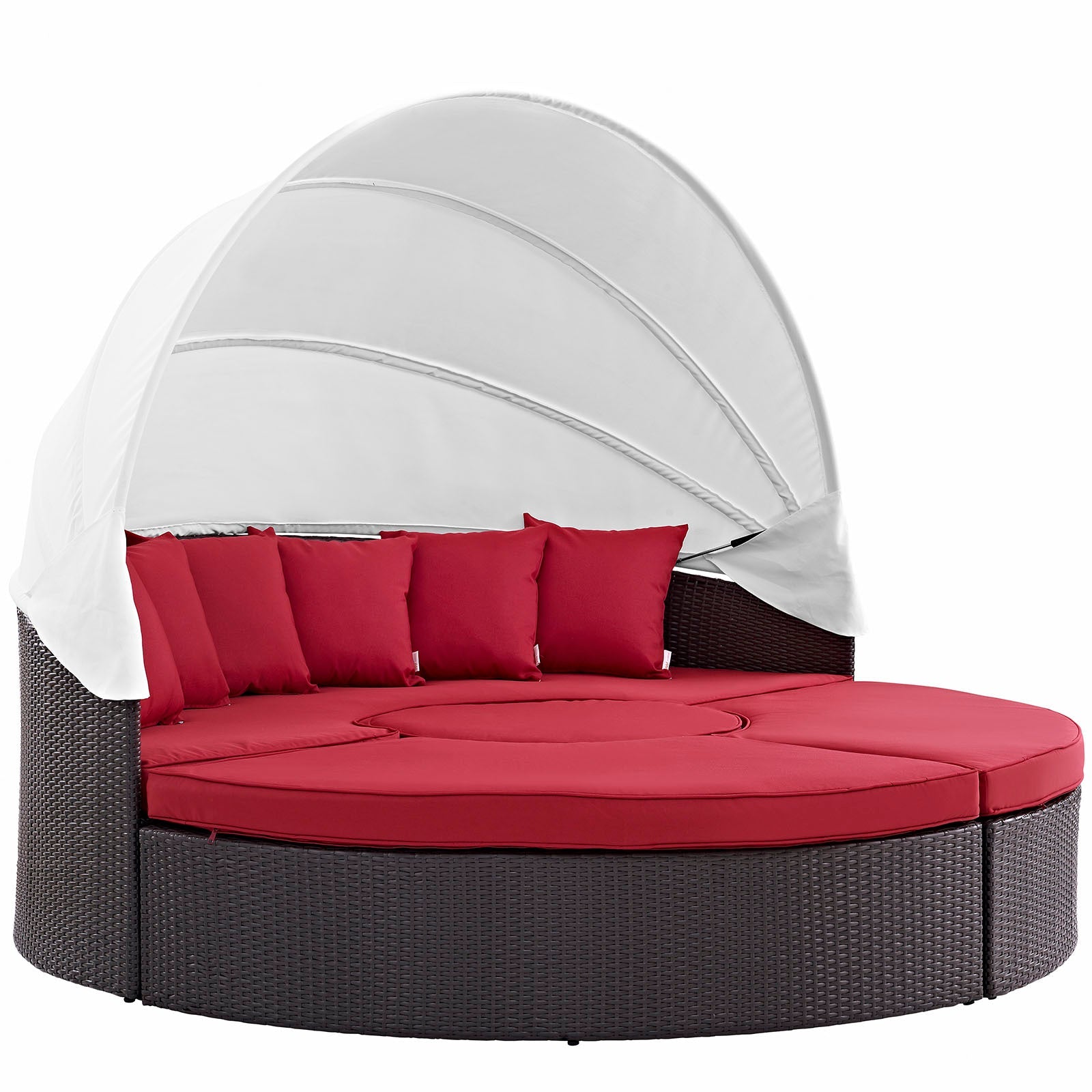 Modway Quest Canopy Outdoor Patio Daybed | Outdoor Patio Daybed | Modishstore-5