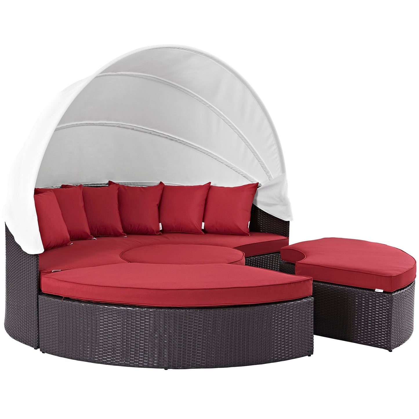 Modway Quest Canopy Outdoor Patio Daybed | Outdoor Patio Daybed | Modishstore-28