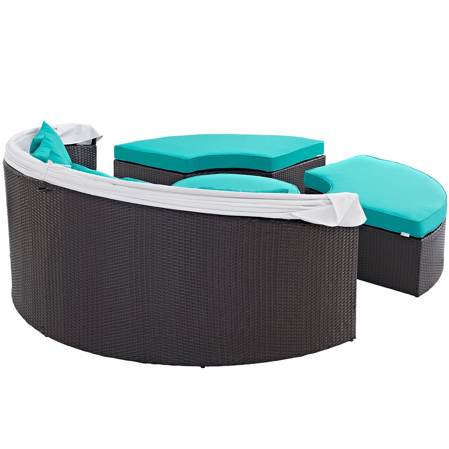 Modway Quest Canopy Outdoor Patio Daybed | Outdoor Patio Daybed | Modishstore-24