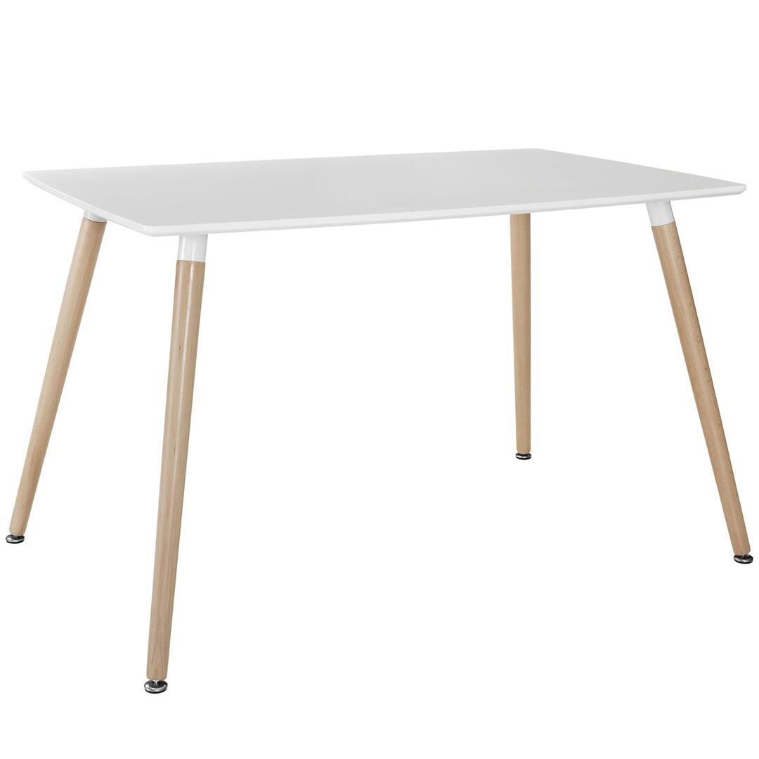 Modway Field Rectangle Dining Table - White - EEI-1056 | Dining Tables | 