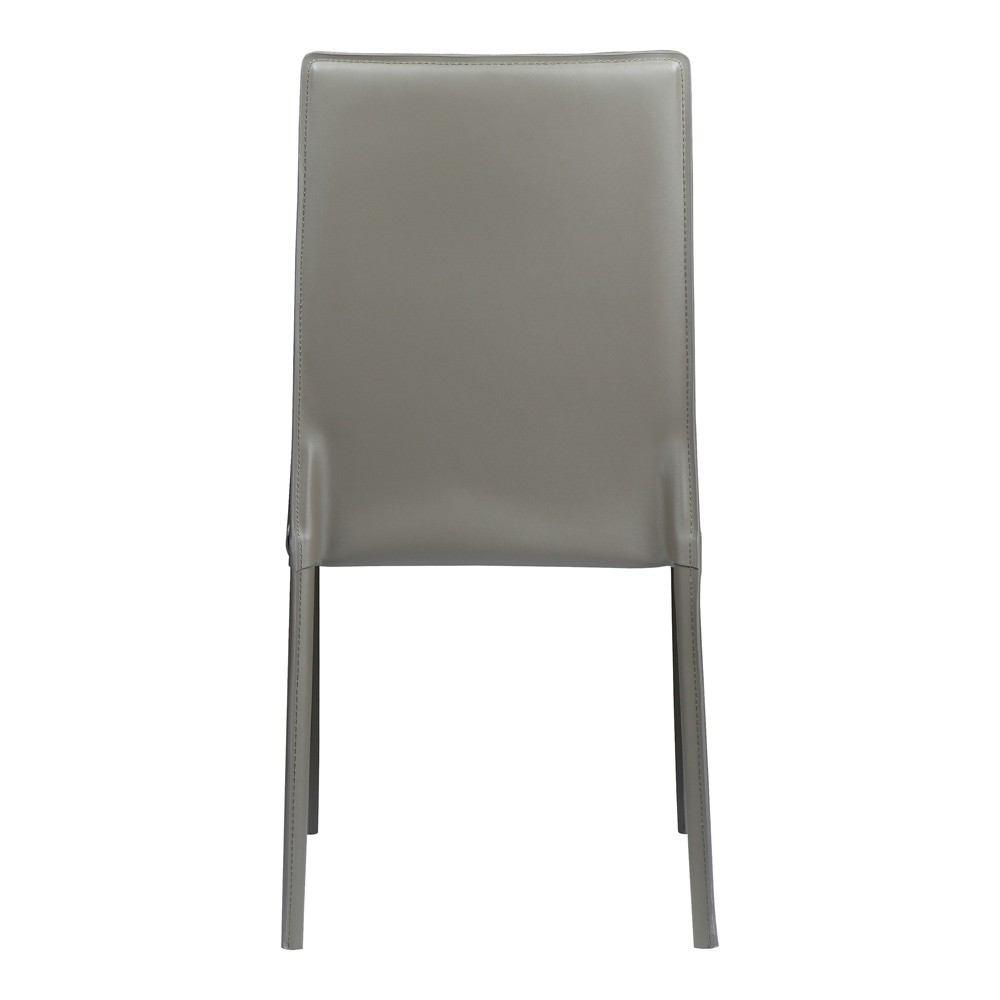 Moe's Home Collection Lusso Dining Chair Charcoal - Set Of 2