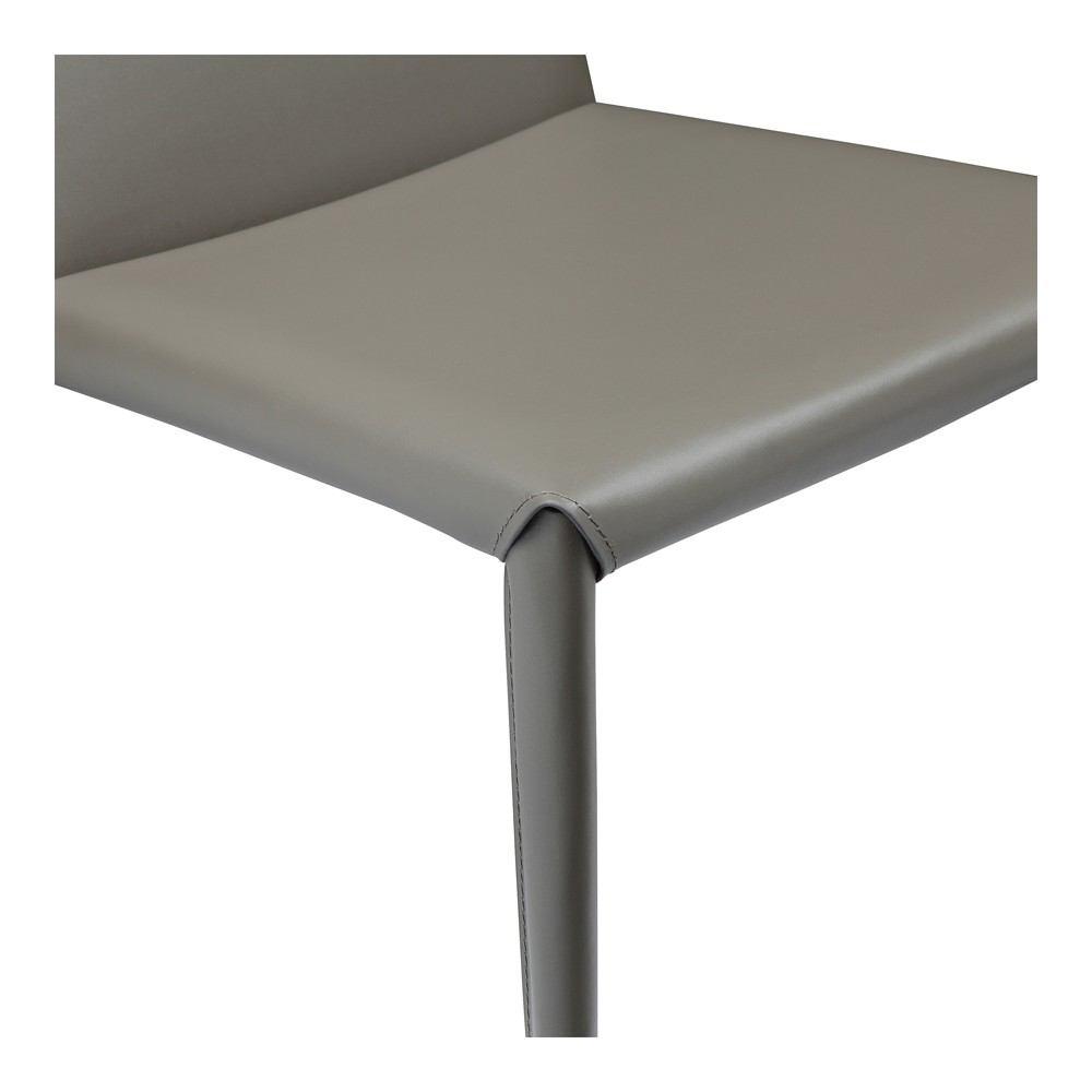Moe's Home Collection Lusso Dining Chair Charcoal - Set Of 2