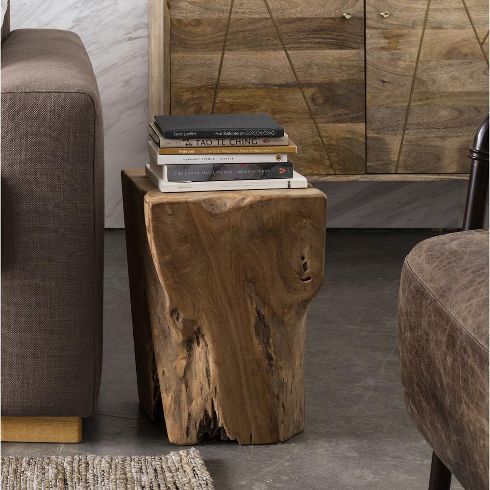 Moe's Home Collection Teak Wood End Table