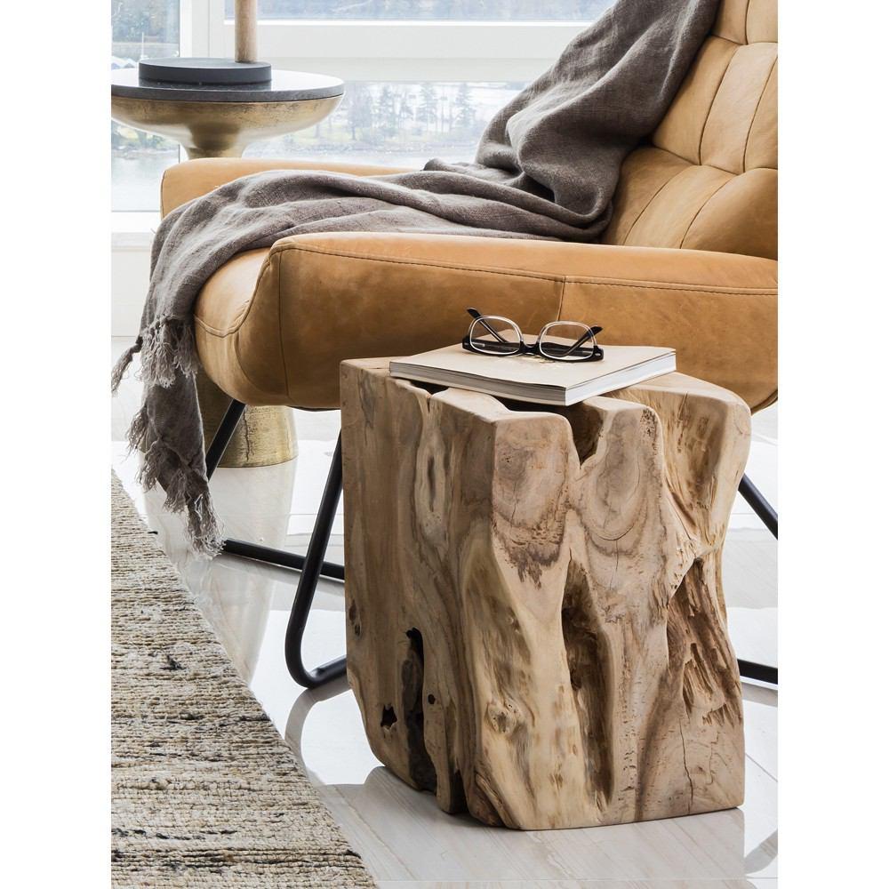 Moe's Home Collection Teak Wood End Table