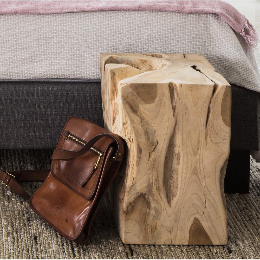 Moe's Home Collection Teak Wood End Table