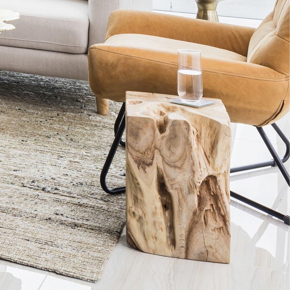 Moe's Home Collection Teak Wood End Table
