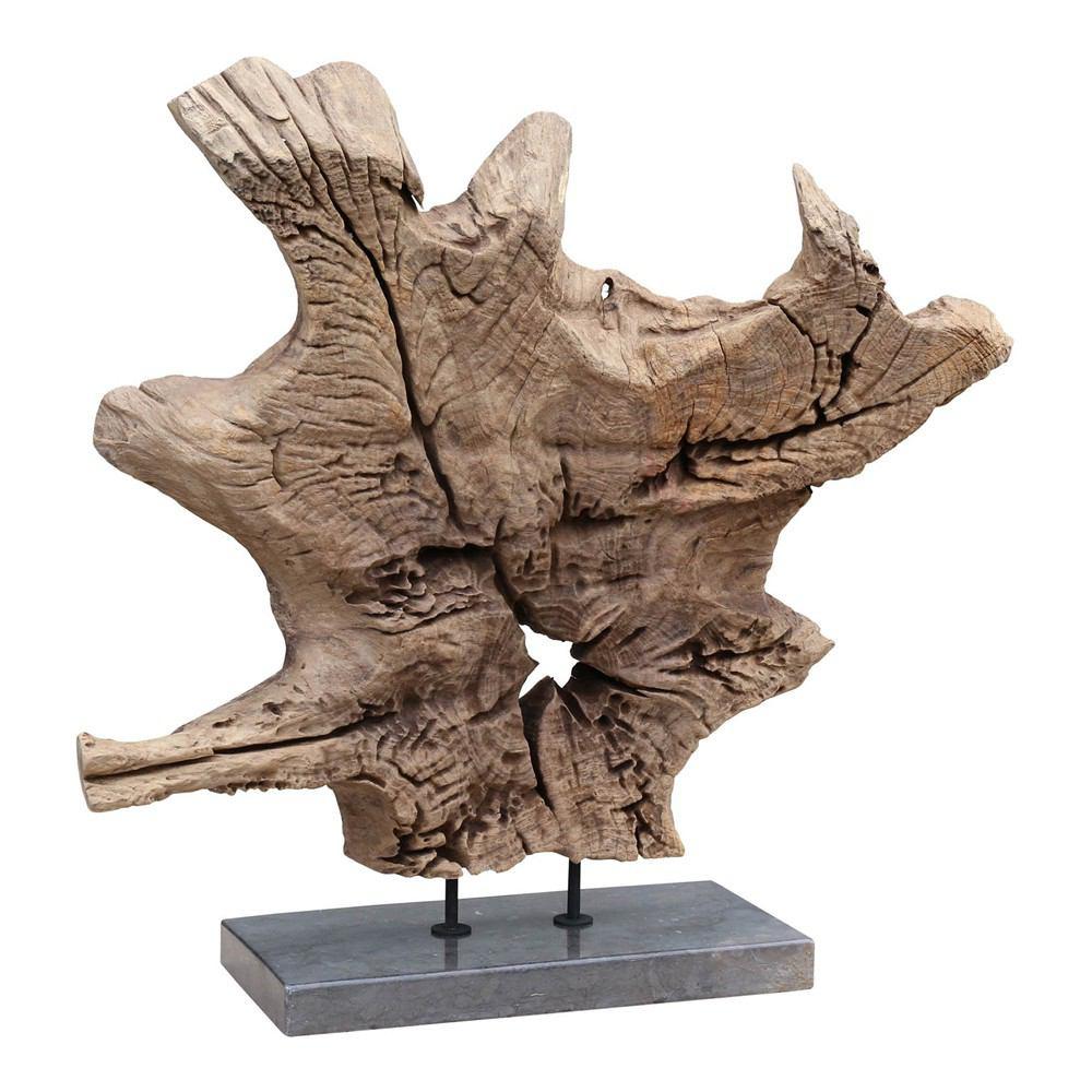 Moe's Home Collection Dax Teak Sculpture