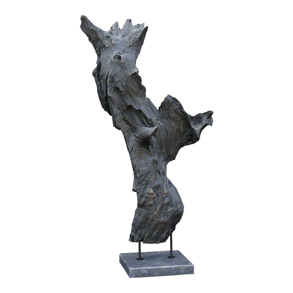 Moe's Home Collection May Teak Sculpture Weathered