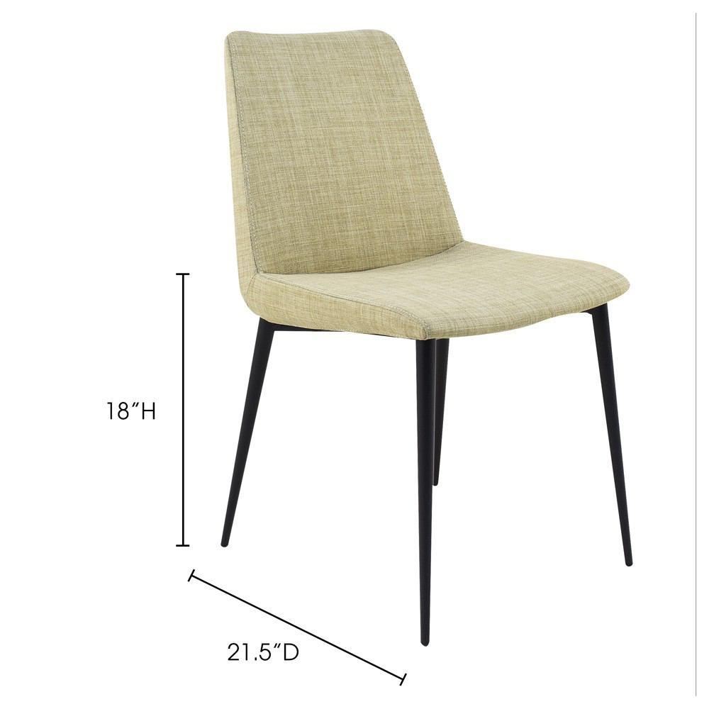 Moe's Home Collection Charlie Side Chair - Set Of 2