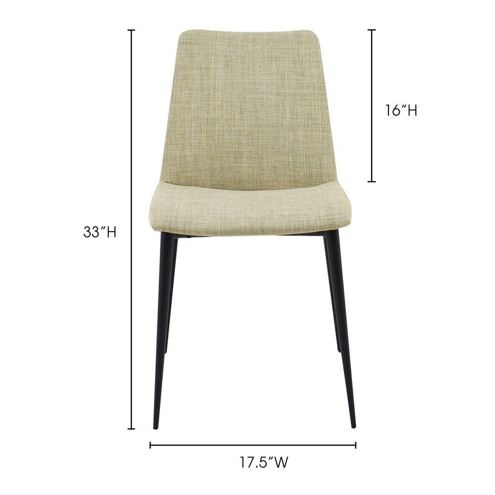 Moe's Home Collection Charlie Side Chair - Set Of 2