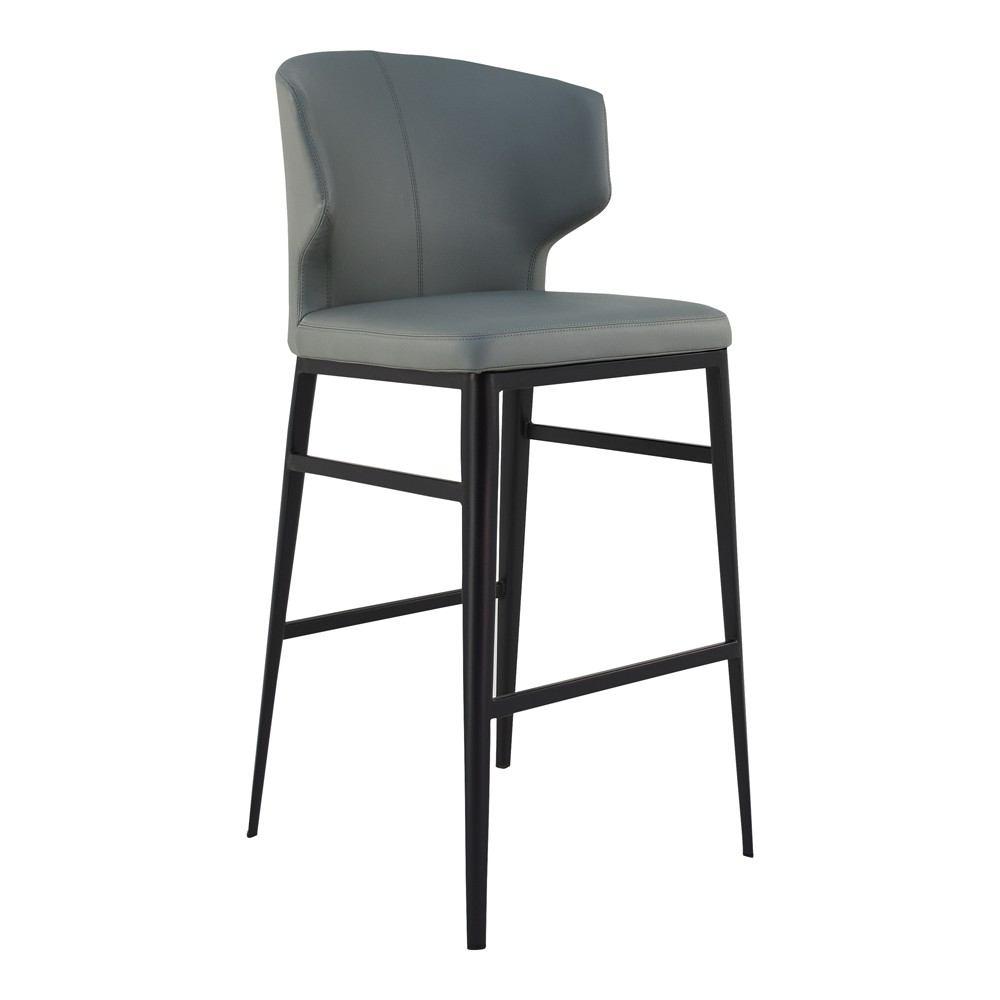 Moe's Home Collection Delaney Bar Stoo - Grey