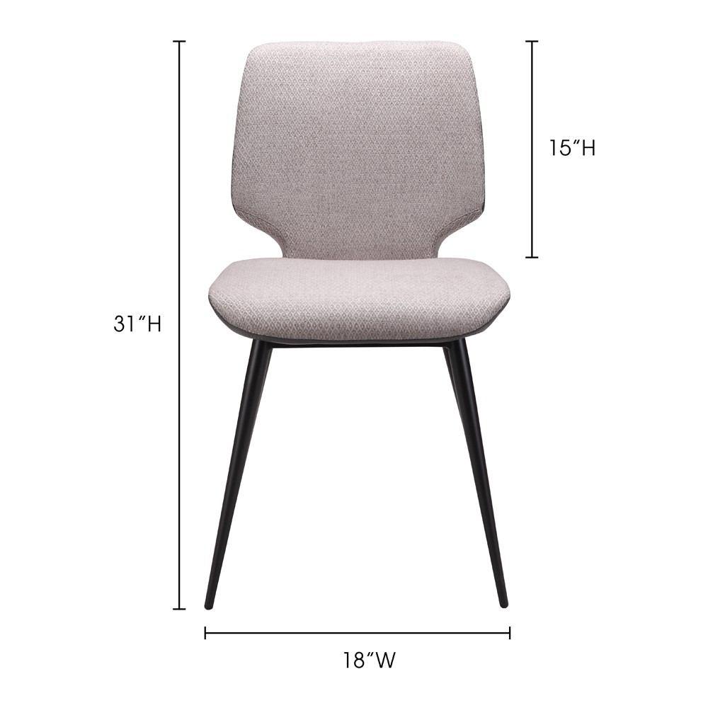 Moe's Home Collection Colton Dining Chair - Set Of 2