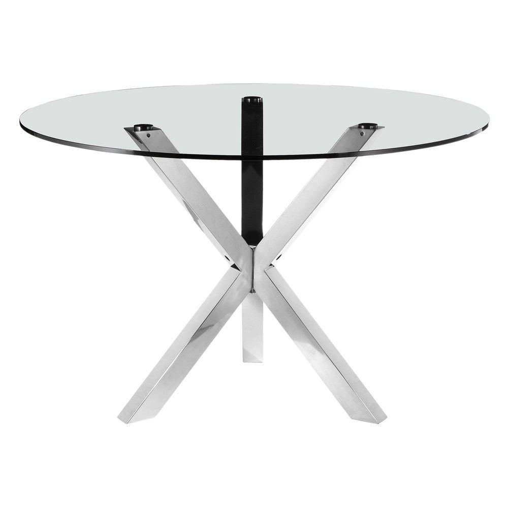 Moe's Home Collection Redondo Dining Table Glass