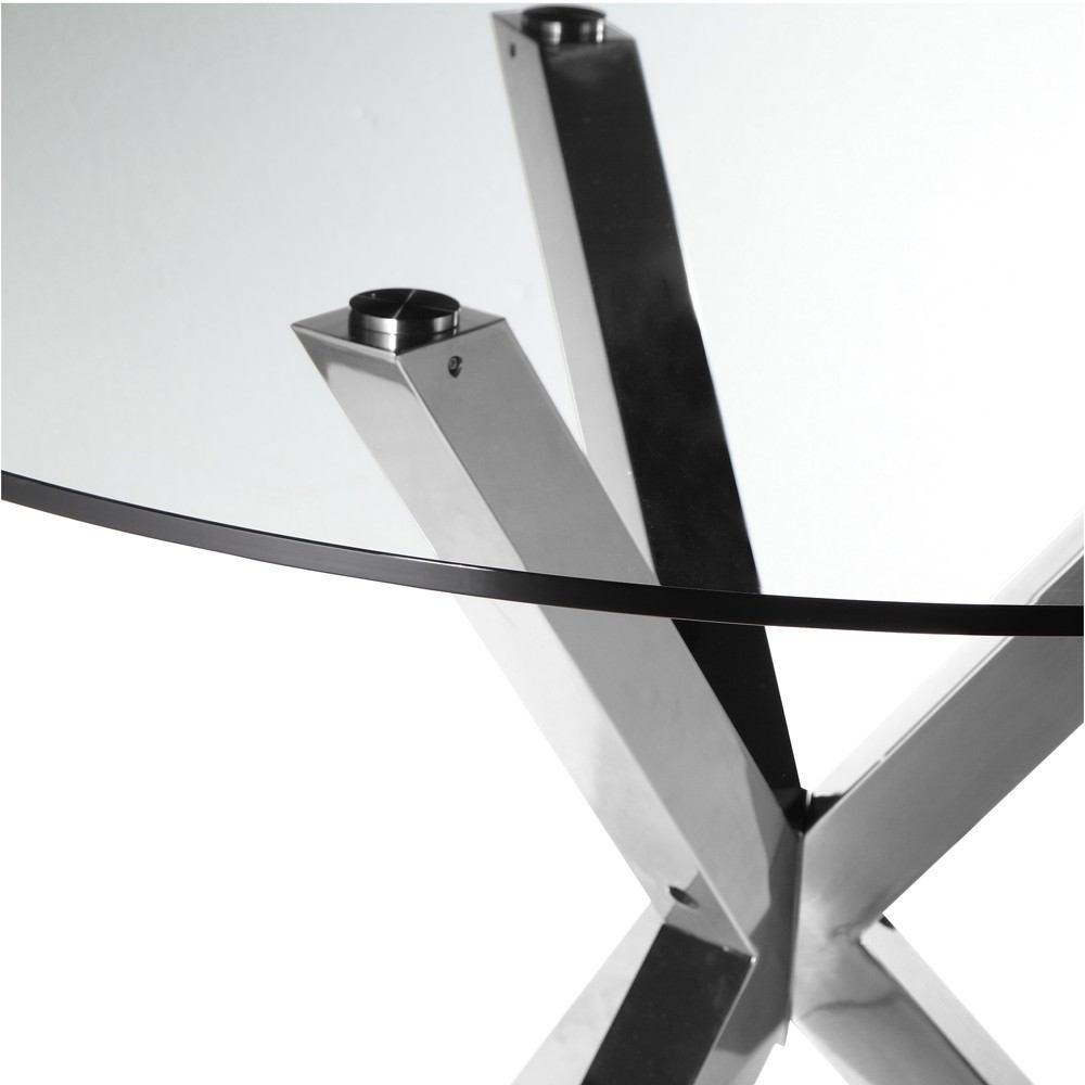 Moe's Home Collection Redondo Dining Table Glass
