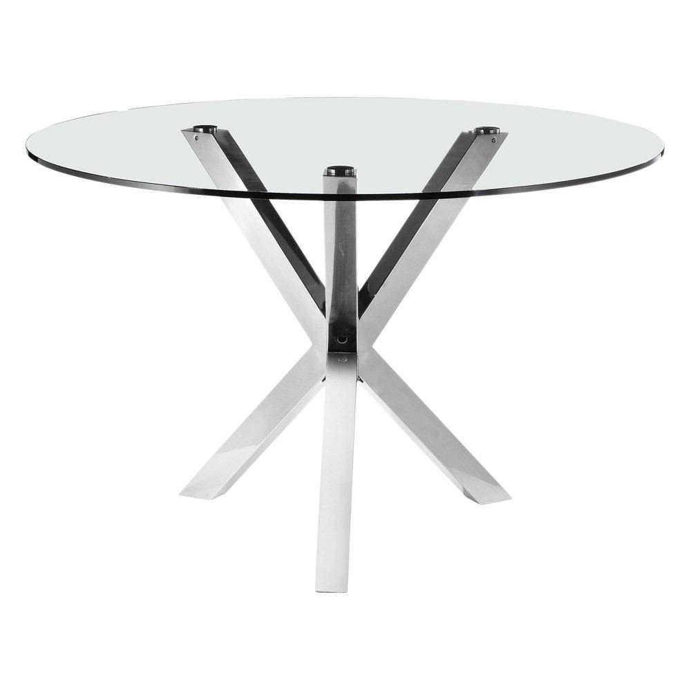 Moe's Home Collection Redondo Dining Table Glass