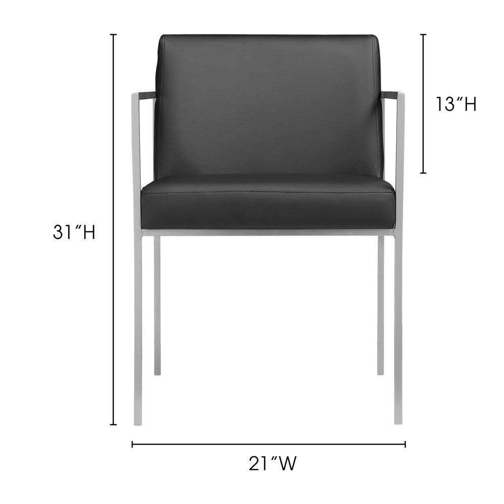 Moe's Home Collection Capo Arm Chair - Set Of 2