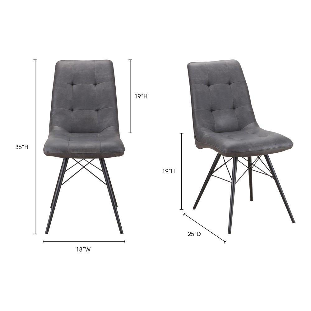 Moe's Home Collection Morrison Side Chair - Set Of 2