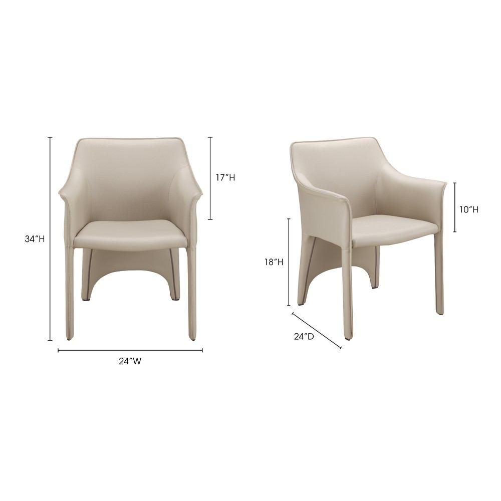 Moe's Home Collection Harris Dining Chair - Sand