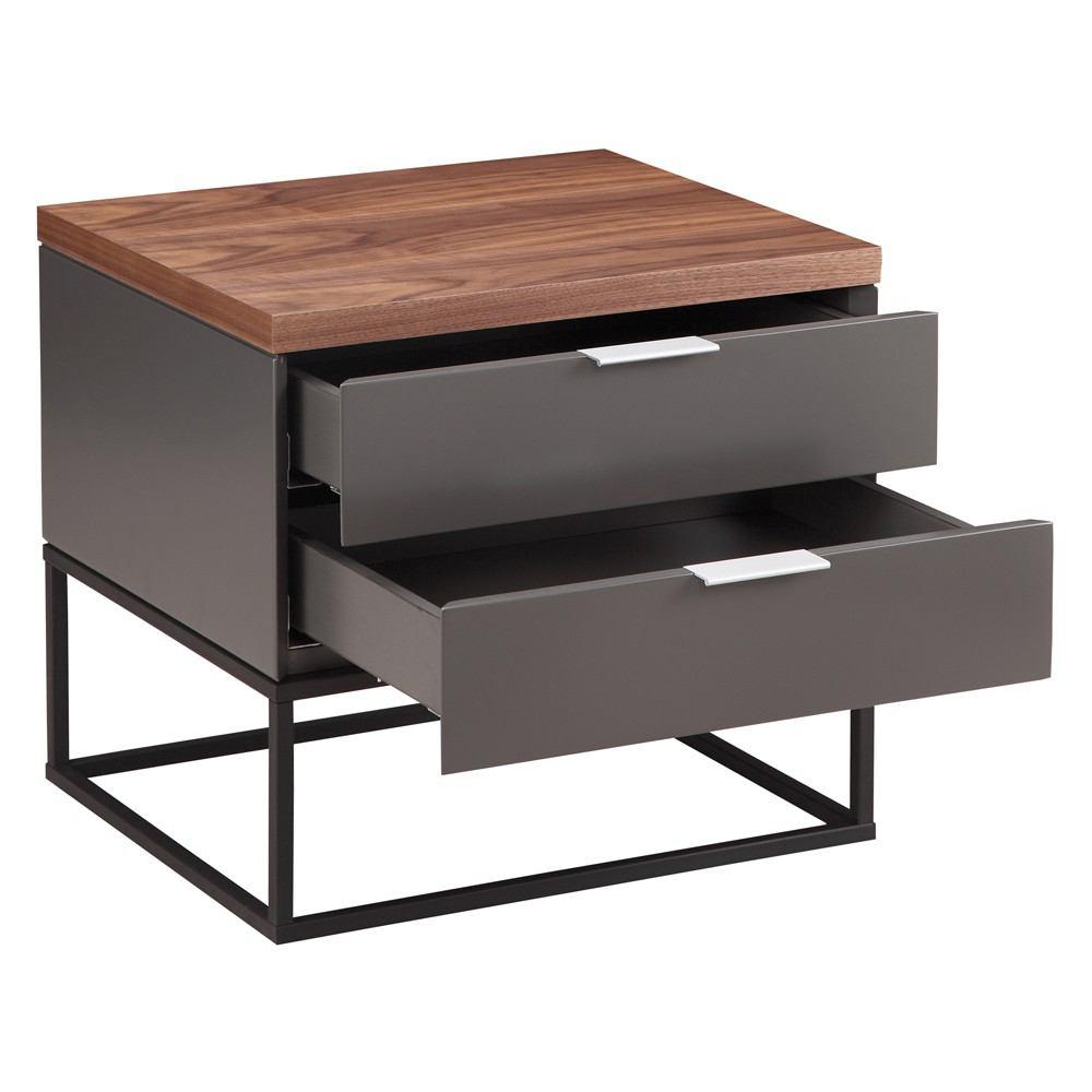 Moe's Home Collection Leroy Side Table With Drawers