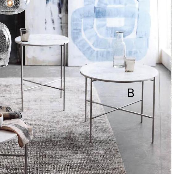 Roost Torun Marble Side Tables
