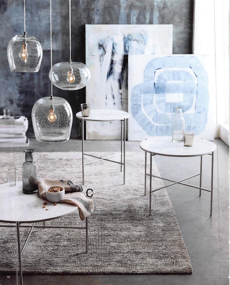 Roost Torun Marble Side Tables