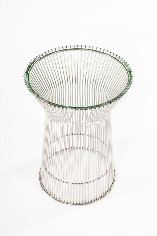 Control Brand The Fishburne Side Table With Tempered Glass Top