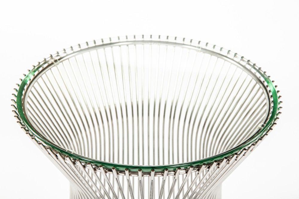 Control Brand The Fishburne Side Table With Tempered Glass Top