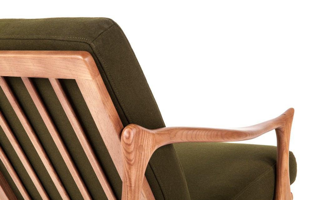 Control Brand The Upton Easy Chair With Horned Armrests