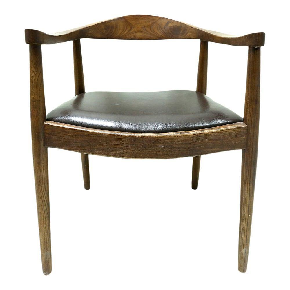 Moe's Home Collection Virgil Dining Chair Walnut Brown - Set Of 2