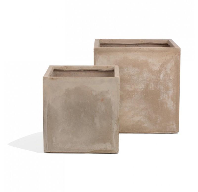 Gold Leaf Design Group Urbano Bell Fiber Clay Planters - Set/2