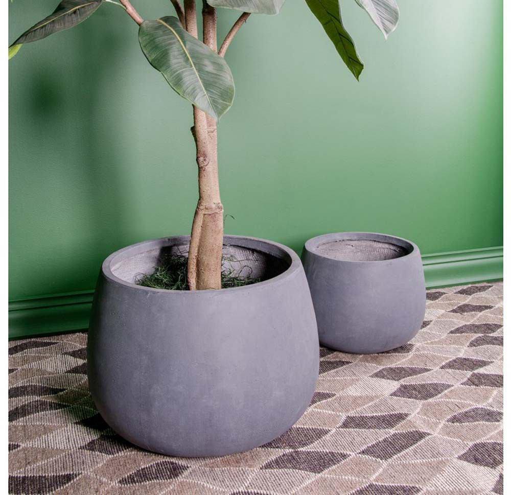 Gold Leaf Design Group Puddle Planter - Set Of 2