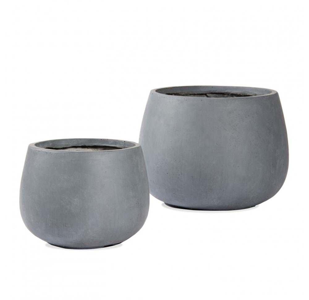 Gold Leaf Design Group Puddle Planter - Set Of 2