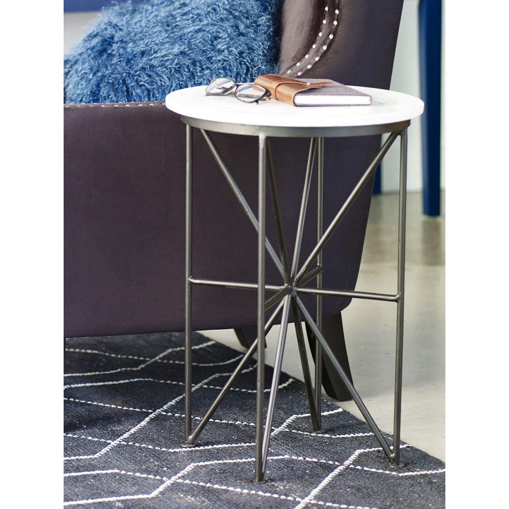 Moe's Home Collection Quadrant Marble Accent Table