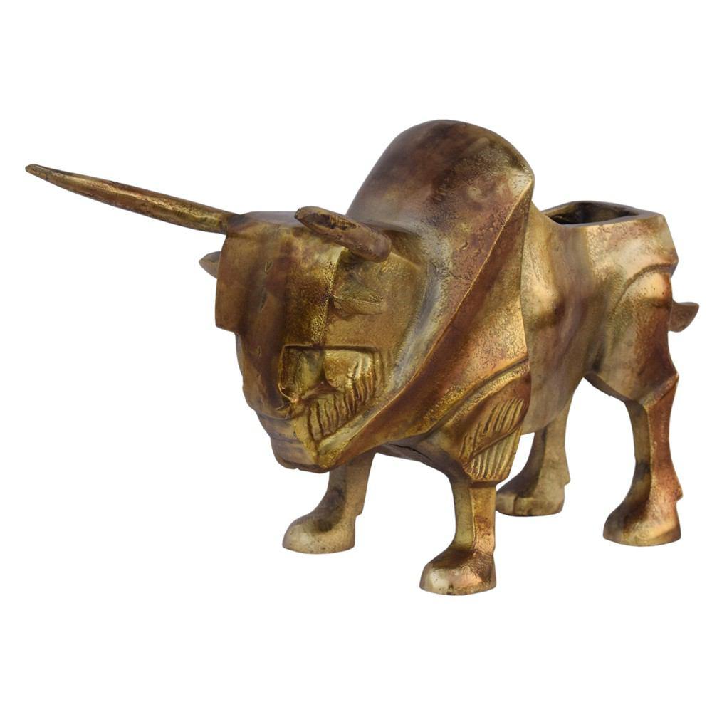 Moe's Home Collection Golden Bull Sculpture