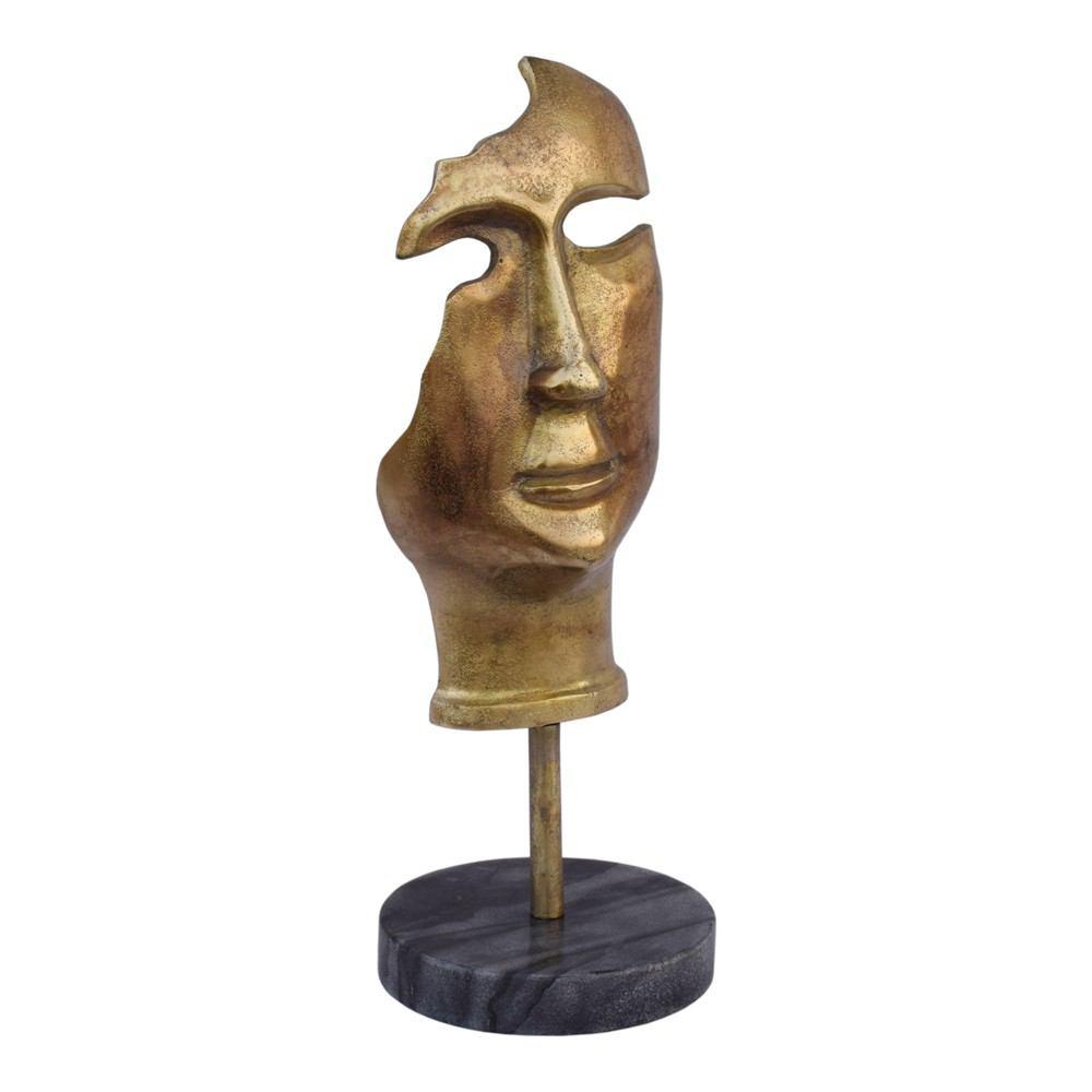 Moe's Home Collection Golden Mask On Stand
