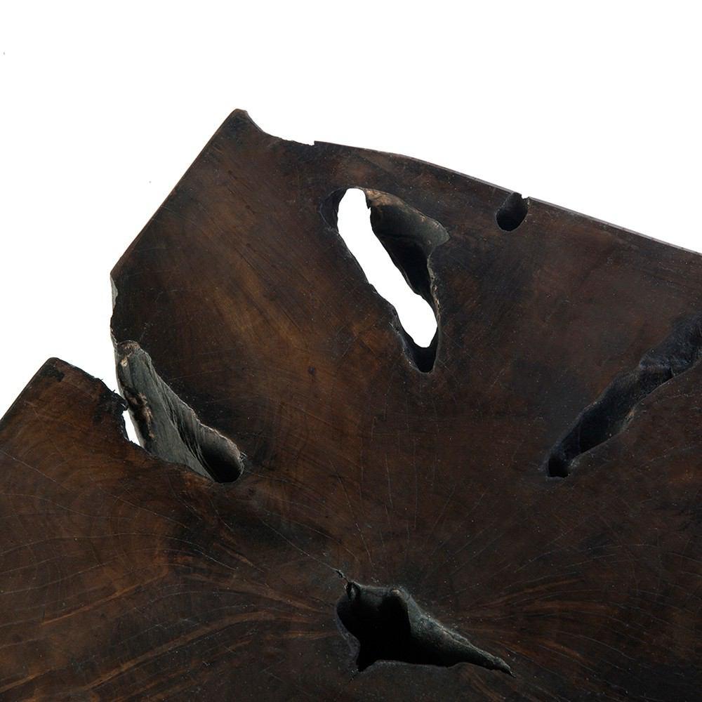 Control Brand Triple Burnt Teak Side Table