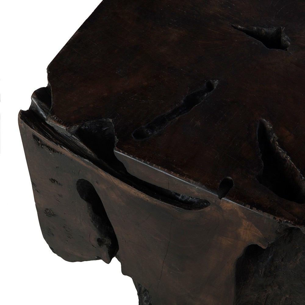 Control Brand Triple Burnt Teak Side Table