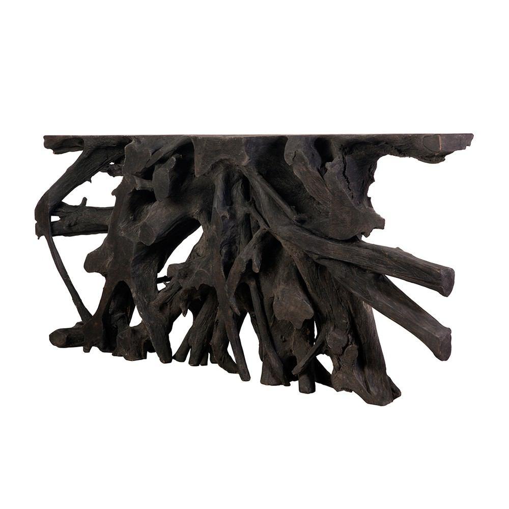 Control Brand Triple Burnt Console Table