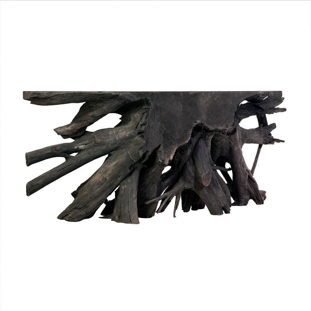 Control Brand Triple Burnt Console Table