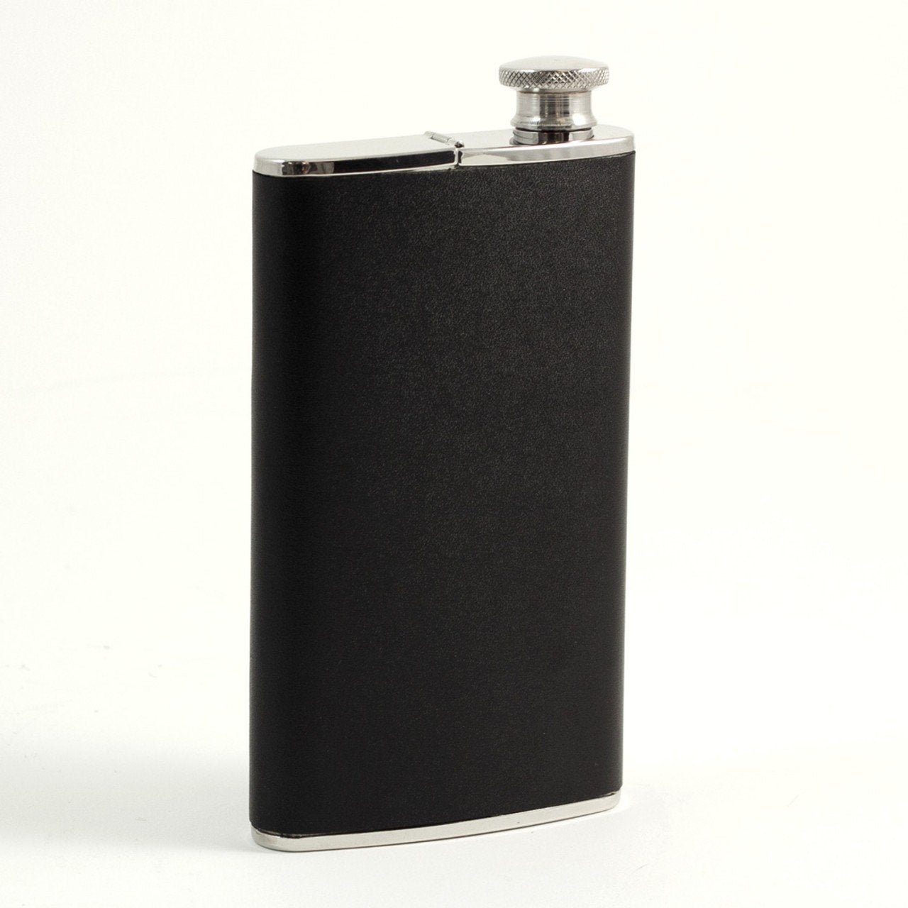 Bey-Berk 4 oz. Stainless Steel Flask with Cigar Holder