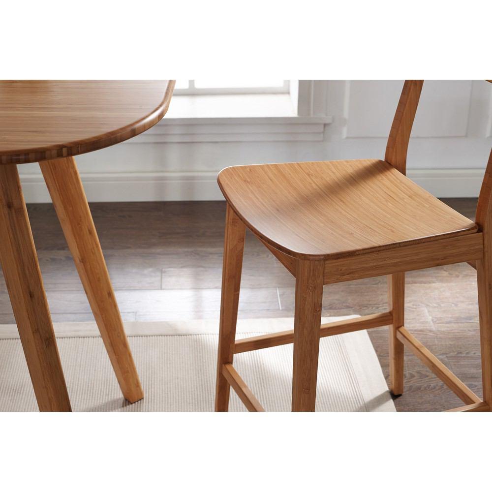 Greenington Currant 30" Bar Height Stool With Back- Set Of 2