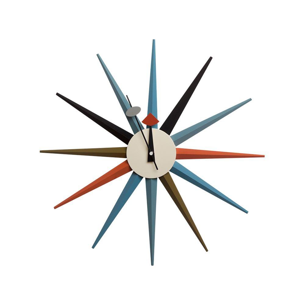 Control Brand Sunburst Clock