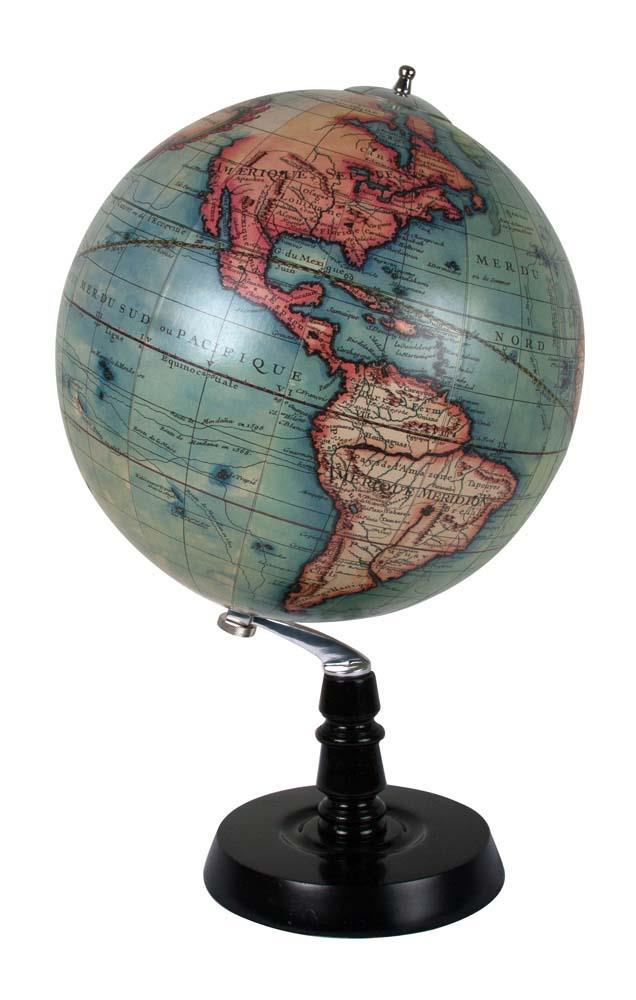 1920s Globe 32 cm By Authentic Models