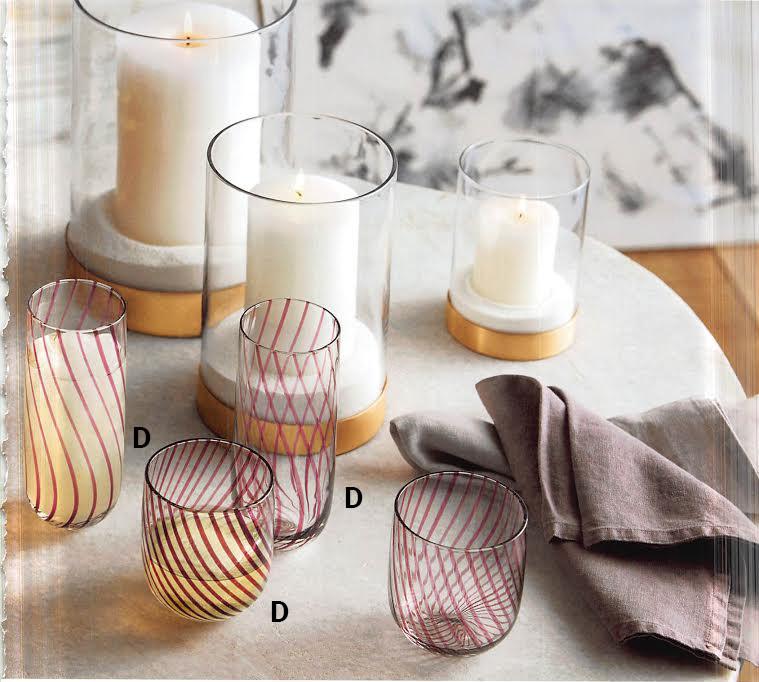 Roost Amethyst Swirl Glasses - Set Of 12