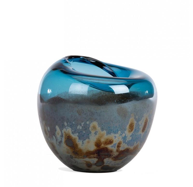 Gold Leaf Design Group Reduction Glass Vases