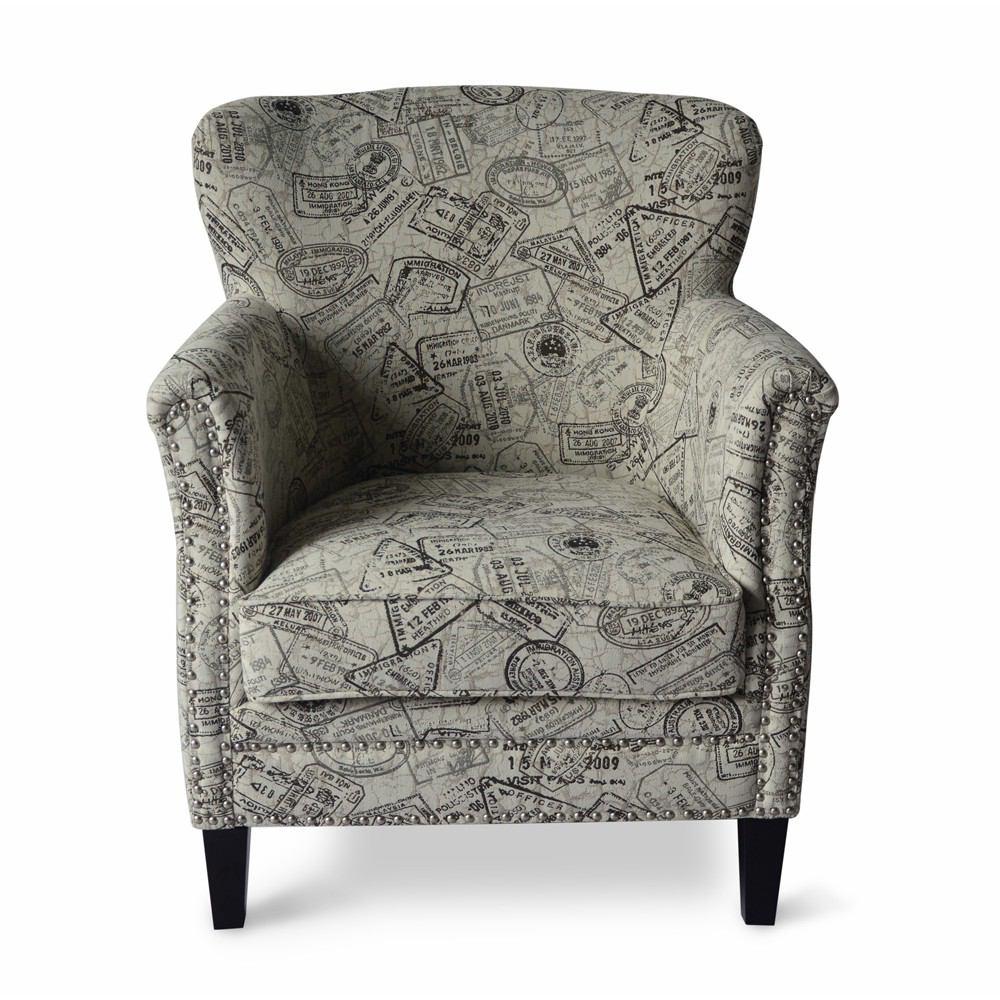 Jofran Globetrotter Accent Chair