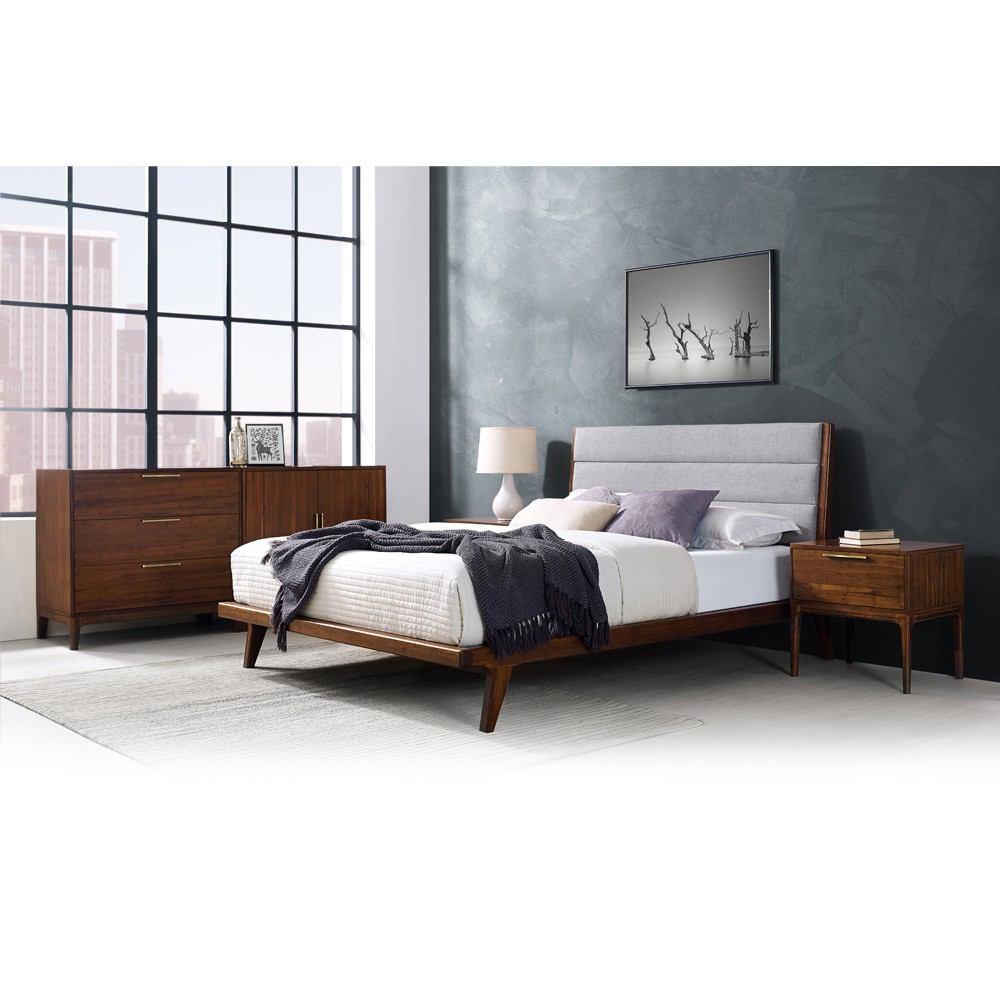 Greenington Mercury Upholstered Queen Platform Bed