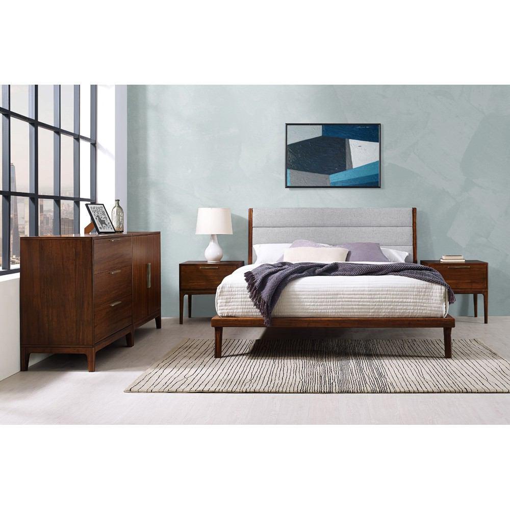 Greenington Mercury Upholstered California King Platform Bed