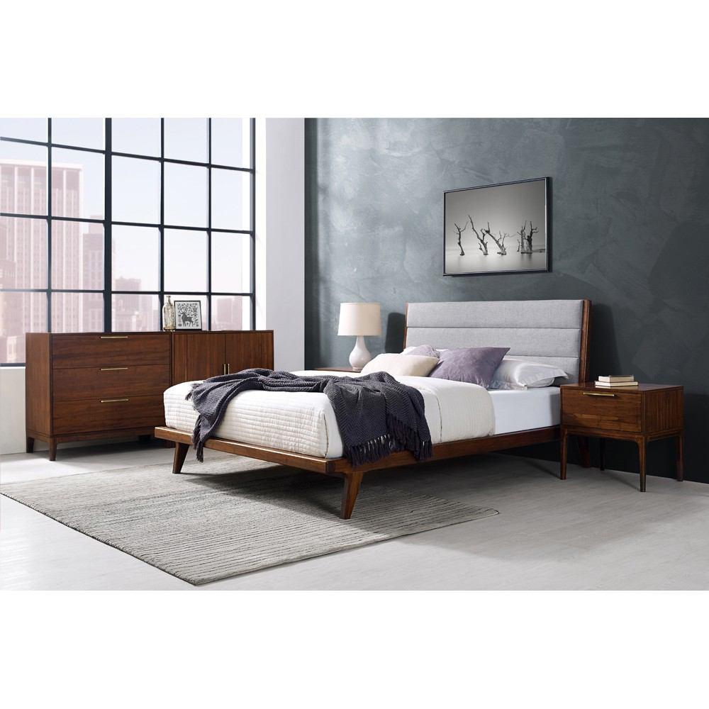 Greenington Mercury Upholstered California King Platform Bed
